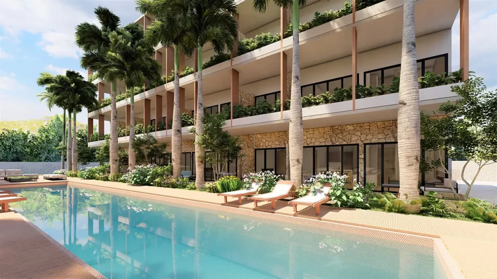 Sun Village 2BR apartments for sale in Bavaro