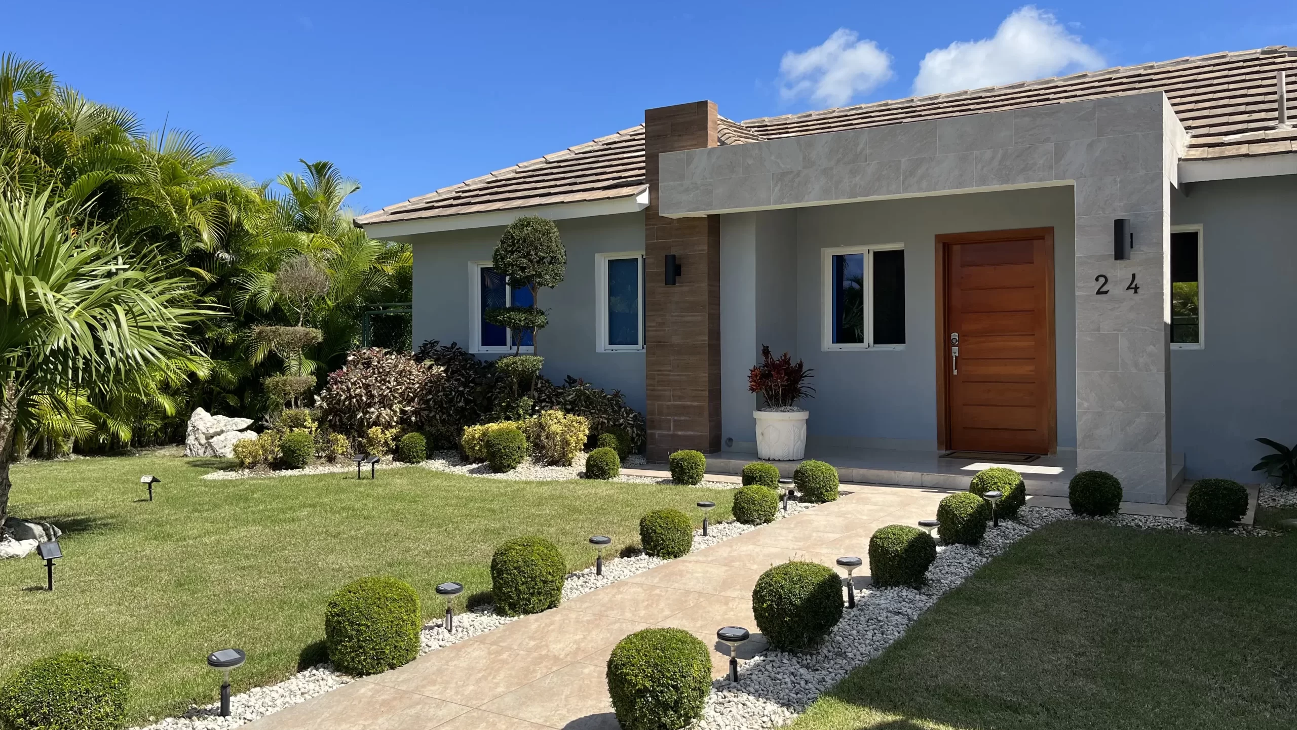 Don Pablo villa for sale in Bavaro, La Altagracia, Punta Cana, featuring luxurious design and elegant Caribbean living.