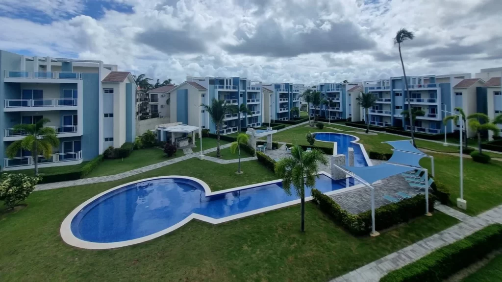 Eden Caribe, luxurious apartments for sale in Punta Cana with modern amenities and vibrant Caribbean lifestyle